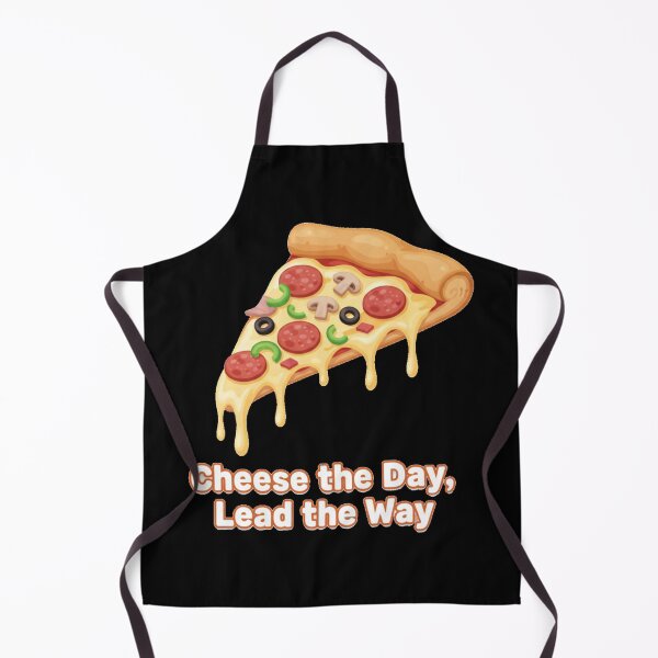 Item preview, Cheese The Day Lead The Way Pizza Pun designed and sold by DeliaDesignsCo.