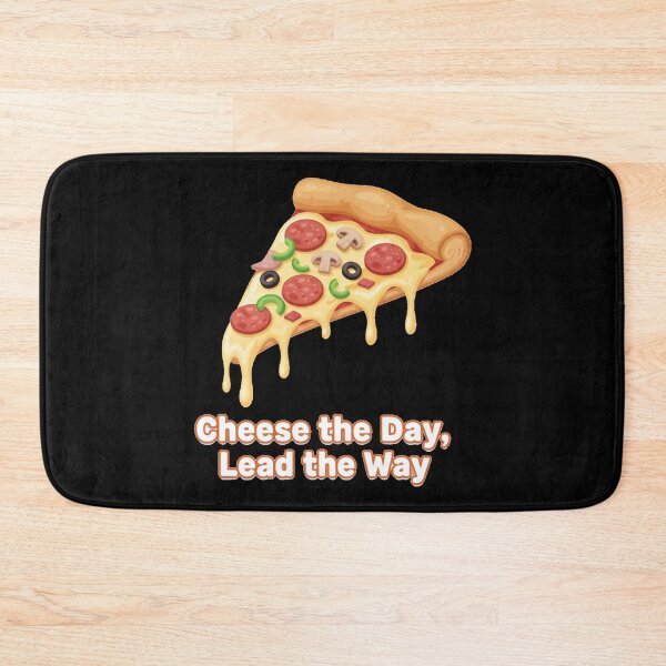 Item preview, Cheese The Day Lead The Way Pizza Pun designed and sold by DeliaDesignsCo.