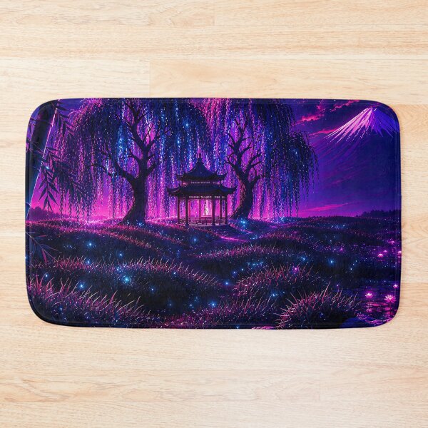 Item preview, Series The Glow of the Pagoda Part 3 Quiet Road Forward.(Cyberpunk Remaster) designed and sold by MaxDreamsArt.