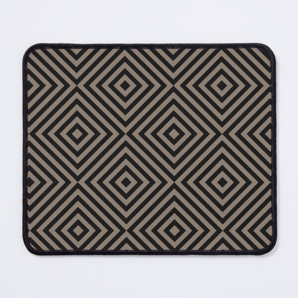 Item preview, Black And Taupe Chevron Burst Pattern designed and sold by pattern-archive.