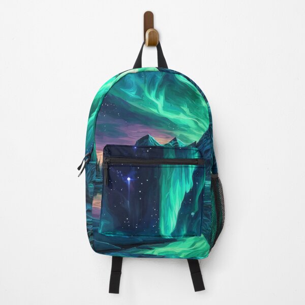 Item preview, Aurora Ice Peaks designed and sold by FrostyFrisby.