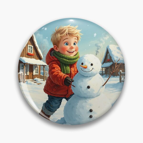 Item preview, Boy vs Snowman designed and sold by olamanola.