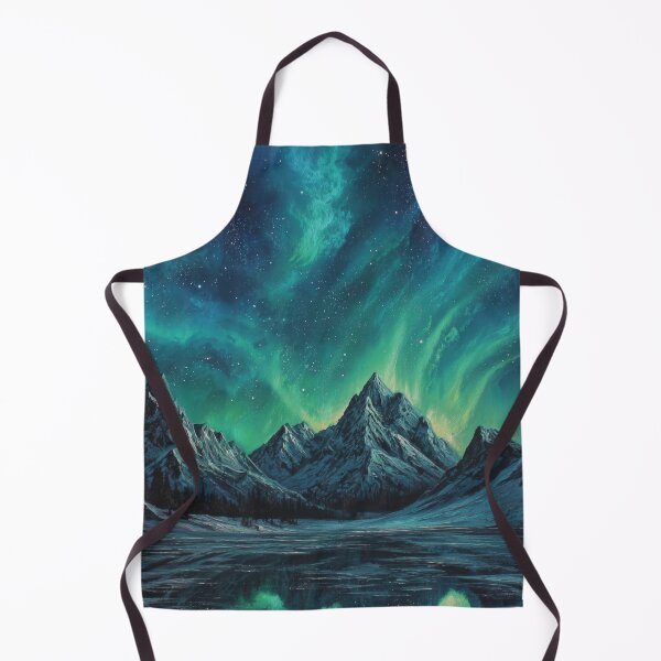Item preview, Aurora Ice Peaks designed and sold by FrostyFrisby.
