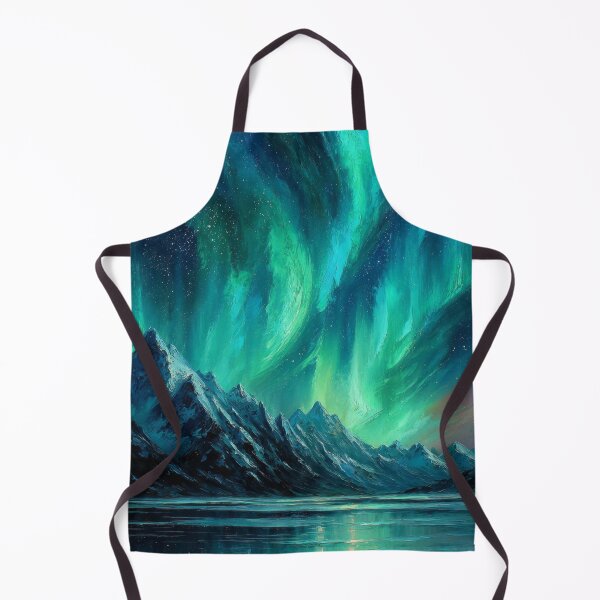 Item preview, Aurora Ice Peaks designed and sold by FrostyFrisby.