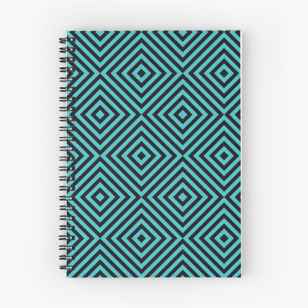 Item preview, Black And Turquoise Chevron Burst Pattern designed and sold by pattern-archive.