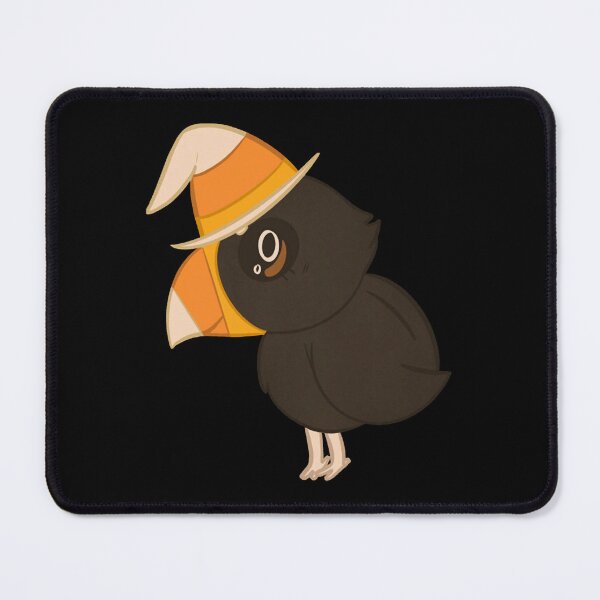 Item preview, Halloween Toucan Bird with Witch Hat designed and sold by ChibiPalsCo.