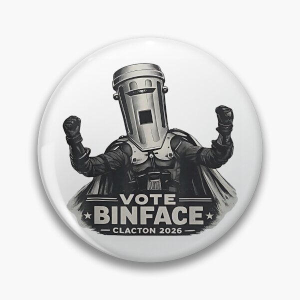Item preview, Vote Binface Clacton Twenty Twenty Six Campaign Parody designed and sold by Phil Ben.