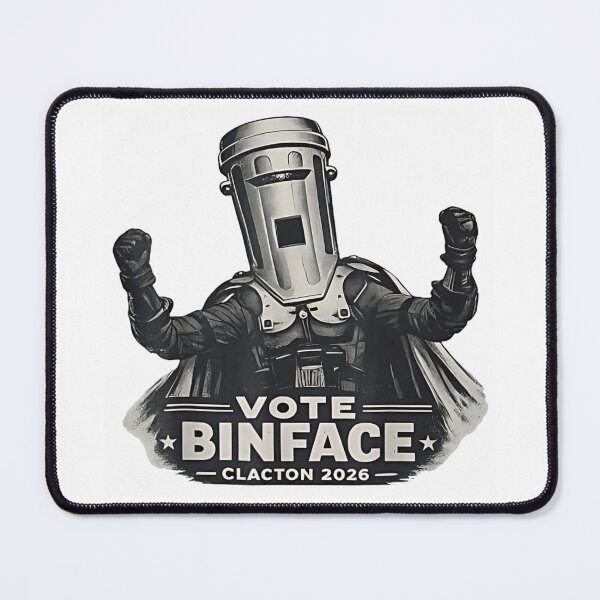 Item preview, Vote Binface Clacton Twenty Twenty Six Campaign Parody designed and sold by Phil Ben.