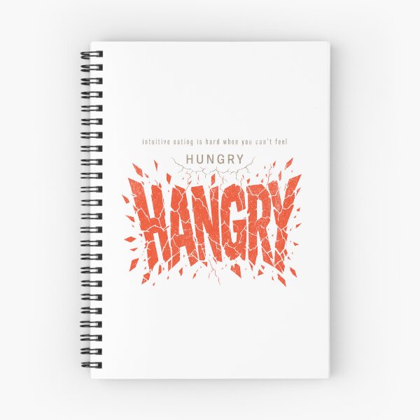 Item preview, Intuitive Eating Is Hard When You Can't Feel Hungry Hangry Typography Design designed and sold by lenalenspod.