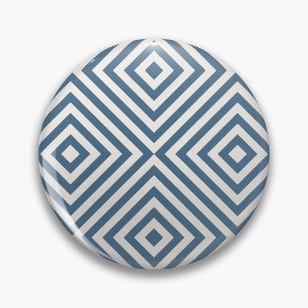 Item preview, Blue And Cream Chevron Burst Pattern designed and sold by pattern-archive.