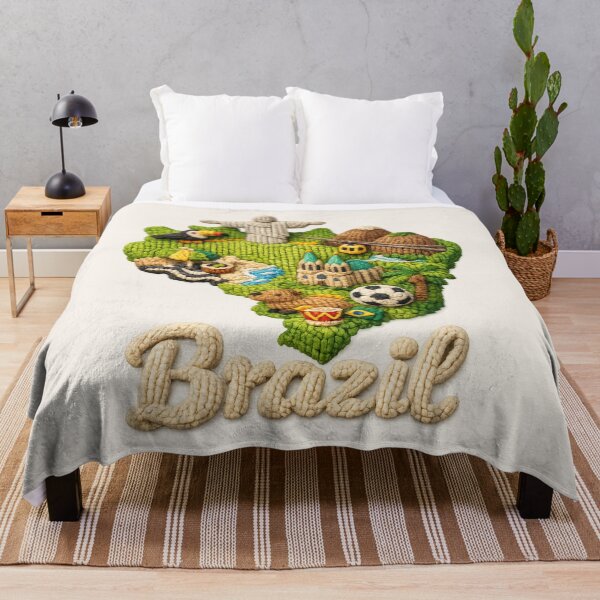 Item preview, Cute Knitted Brazil Landmark | Handmade Yarn Knit Travel Souvenir designed and sold by Moons Studio.