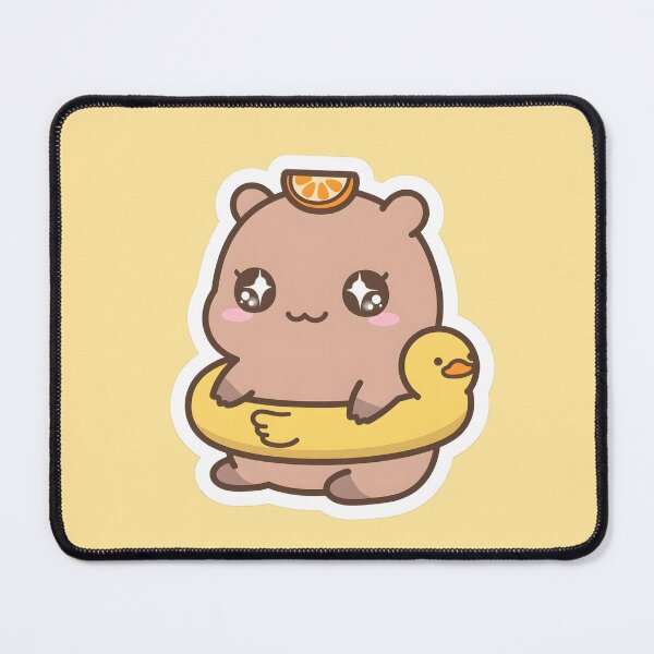 Item preview, summer capybara designed and sold by MMateka.