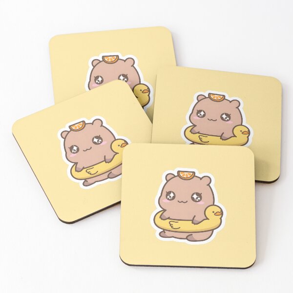 Item preview, summer capybara designed and sold by MMateka.