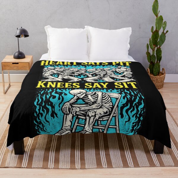 Item preview, Heart Says Pit Knees Say Sit Funny Pitmaster Barbecue designed and sold by Phil Ben.