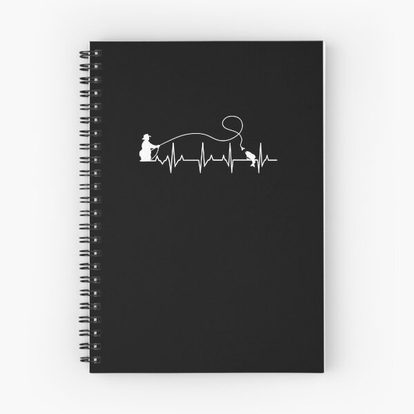Item preview, Fishing Heartbeat EKG Pulse Silhouette designed and sold by Dmo3HarkoArt.
