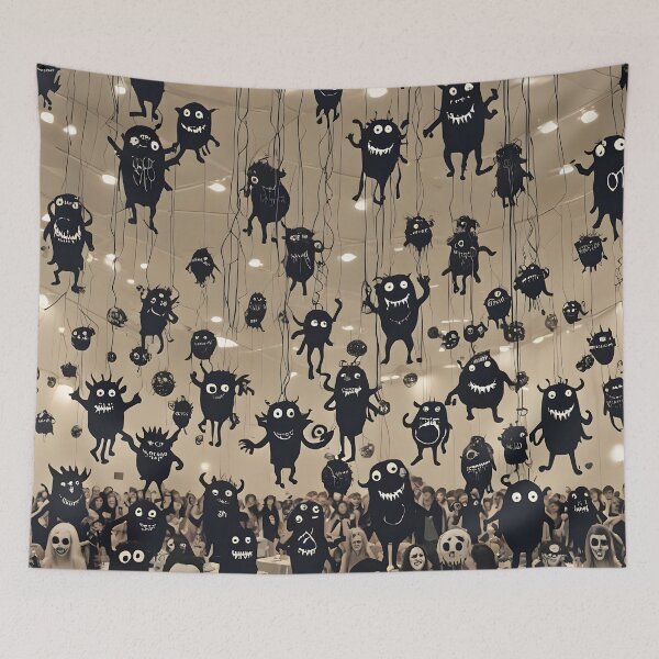 Item preview, Party Monsters designed and sold by videodroom.