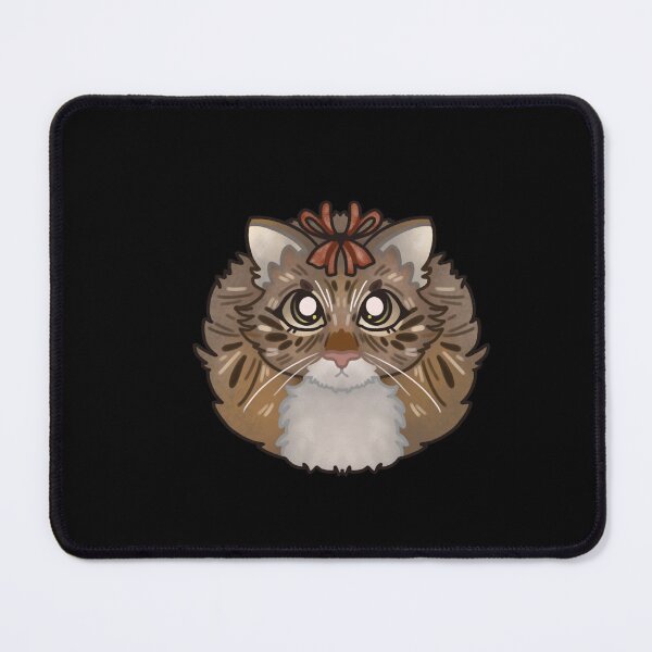 Item preview, Fluffy Cat in Christmas Bauble Ornament Art designed and sold by ChibiPalsCo.