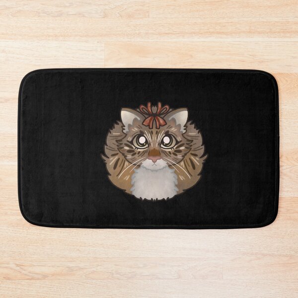 Item preview, Fluffy Cat in Christmas Bauble Ornament Art designed and sold by ChibiPalsCo.