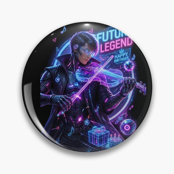Item preview, Future Violin Legend – Cyberpunk Violin designed and sold by Art-Arcade6.
