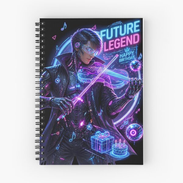 Item preview, Future Violin Legend – Cyberpunk Violin designed and sold by Art-Arcade6.
