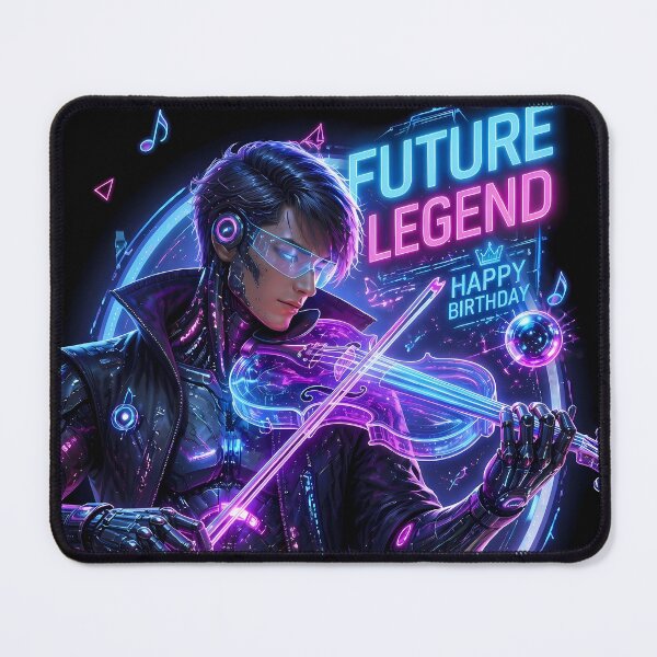 Item preview, Future Violin Legend – Cyberpunk Violin designed and sold by Art-Arcade6.