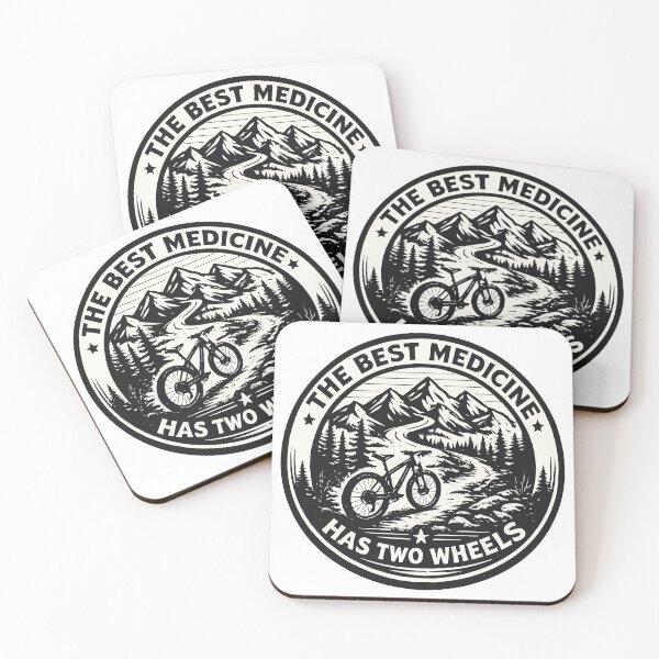 Item preview, The Best Medicine Has Two Wheels | MTB Rider Gift designed and sold by SingleTrackes.