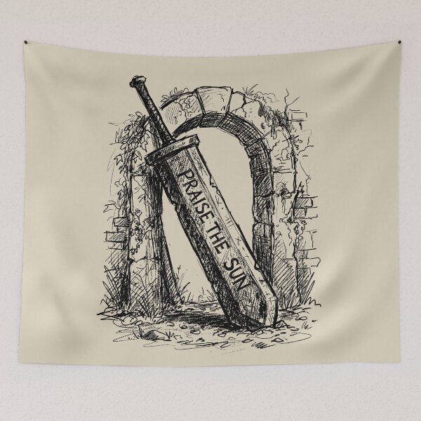 Item preview, Greatsword Rest - Soulsborne Art designed and sold by bapupa.