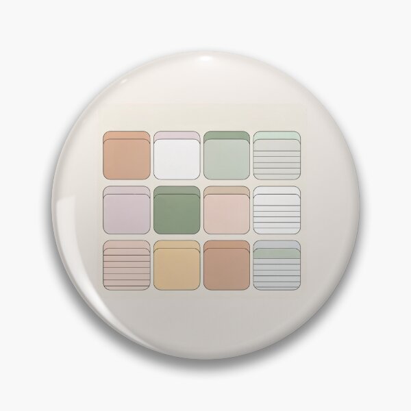 Item preview,  Calm Weekly Planner Grid Design designed and sold by TrendMorphic.