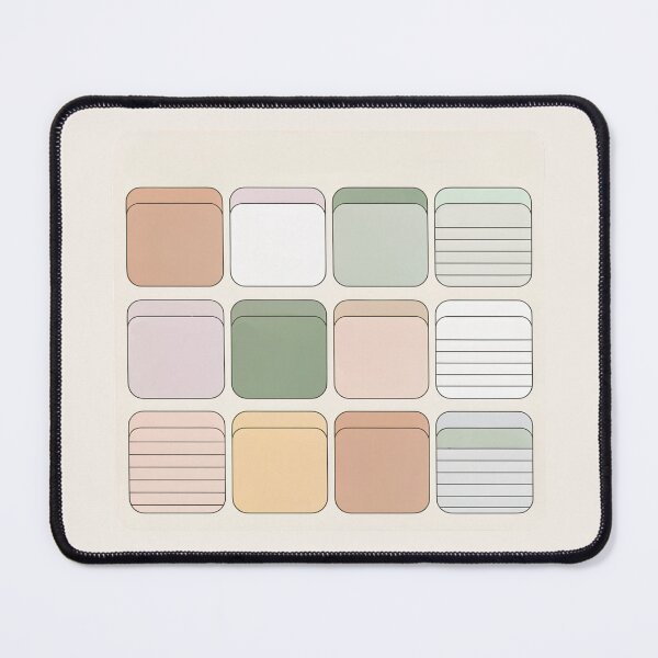 Item preview,  Calm Weekly Planner Grid Design designed and sold by TrendMorphic.