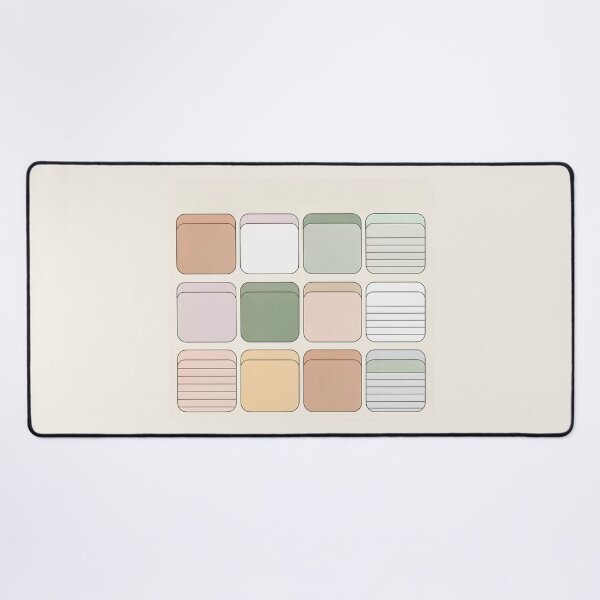 Item preview, Calm Weekly Planner Grid Design designed and sold by TrendMorphic.