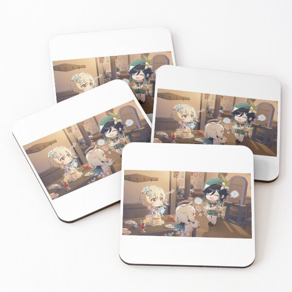 Item preview, Venti, Lumine and Paimon designed and sold by Lauwuuh.