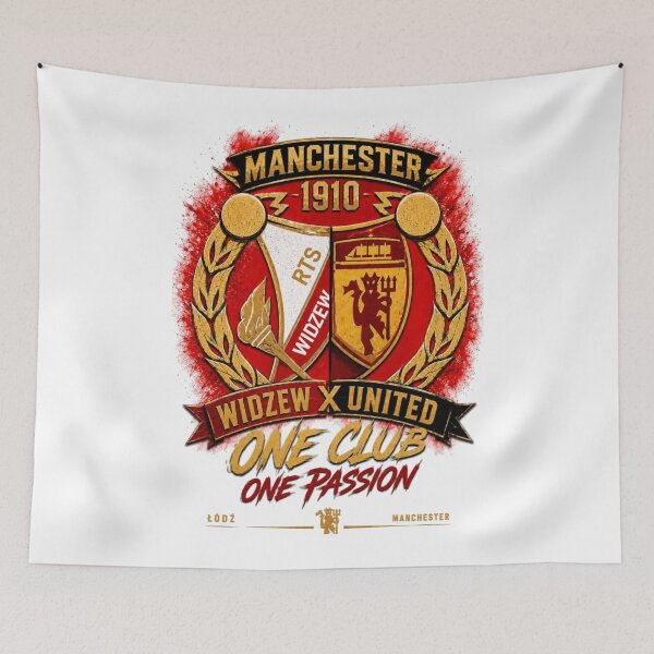 Item preview, Widzew łodz / Manchester United designed and sold by Creative T-shirts.