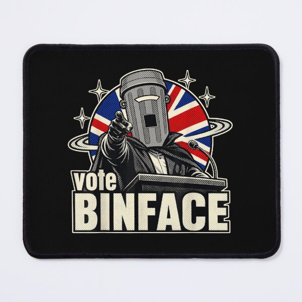 Item preview, Vote Binface British Satirical Election Campaign Humor designed and sold by Phil Ben.