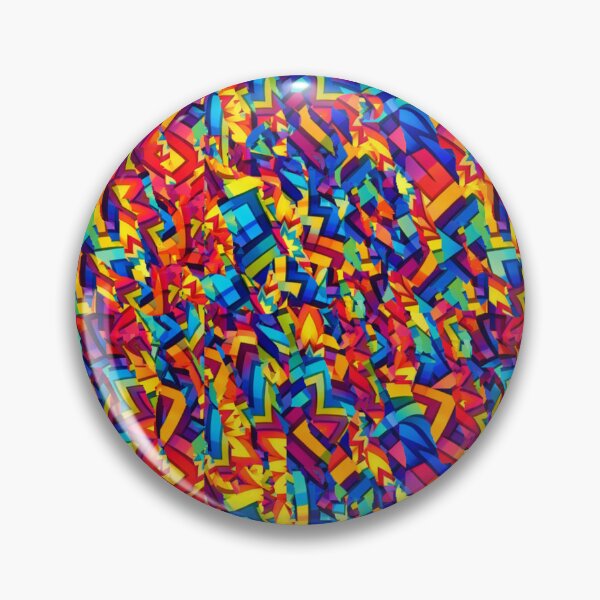 Item preview, A riot of color, geometric energy designed and sold by Sigtrix.