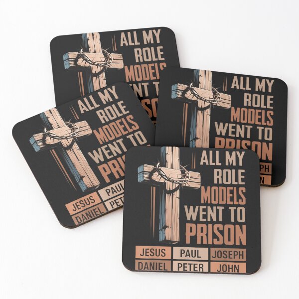 Item preview, All My Role Models Went To Prison Christian Faith designed and sold by Chaya Reid.