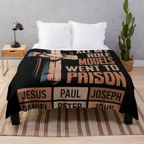 Item preview, All My Role Models Went To Prison Christian Faith designed and sold by Chaya Reid.