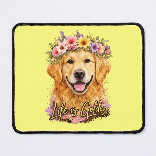 Item preview, Golden Retriever - Life Is Golden designed and sold by kelvinmunene13.