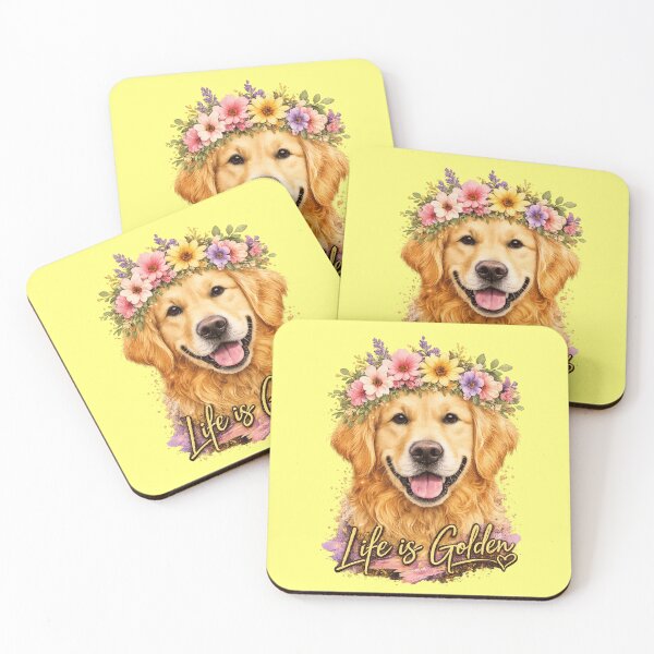 Item preview, Golden Retriever - Life Is Golden  designed and sold by kelvinmunene13.