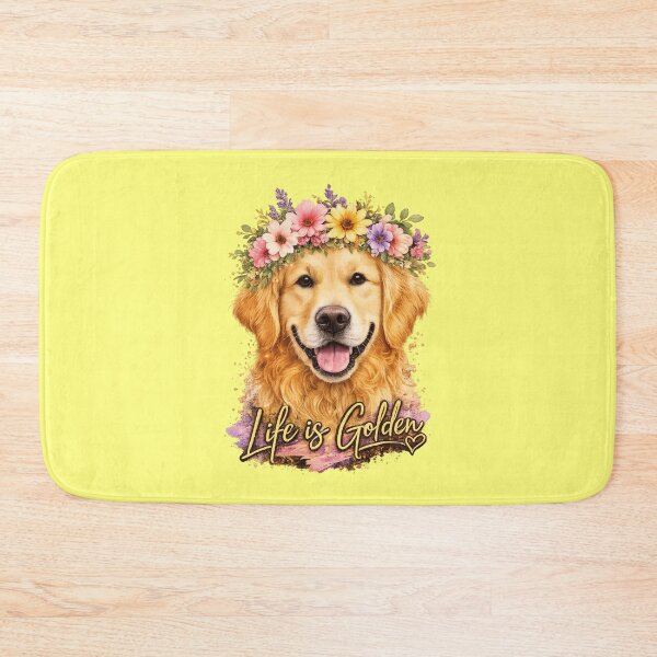 Artikelvorschau, Golden Retriever – Das Leben ist golden entworfen und verkauft von kelvinmunene13.