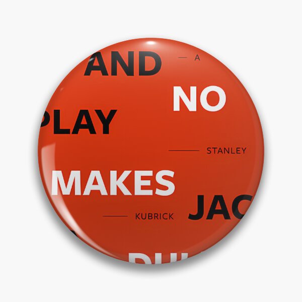 Item preview, Makes Jack a dull boy  Jack Nicholson designed and sold by dimasmmile.
