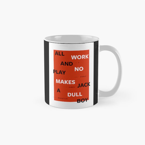 Item preview, Makes Jack a dull boy  Jack Nicholson designed and sold by dimasmmile.