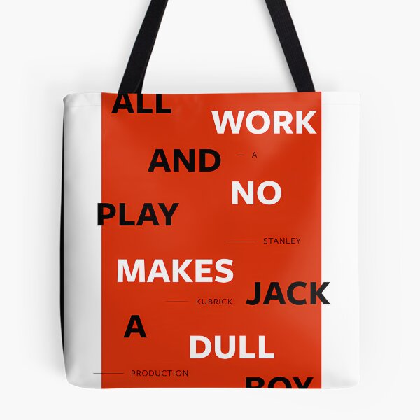 Item preview, Makes Jack a dull boy  Jack Nicholson designed and sold by dimasmmile.
