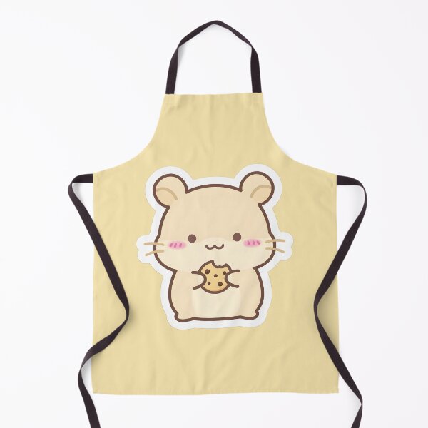 Item preview, cute hamster with cookie designed and sold by MMateka.