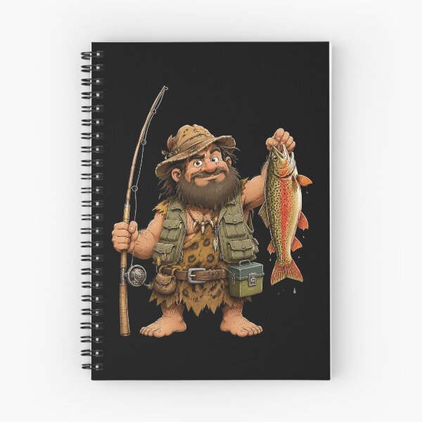 Item preview, Trout Fish Fishing Dwarf Angler designed and sold by OlakunleOloroz.