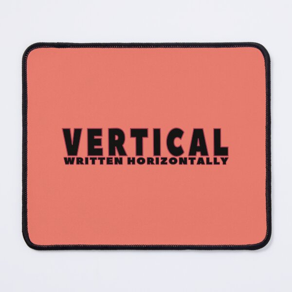 Item preview, Vertical Written Horizontally No 1 designed and sold by Fun Funky Designs.