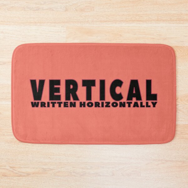 Item preview, Vertical Written Horizontally No 1 designed and sold by Fun Funky Designs.