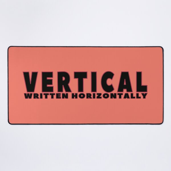 Item preview, Vertical Written Horizontally No 1 designed and sold by Fun Funky Designs.