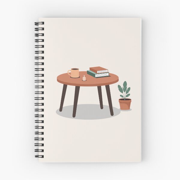 Item preview, Cozy Coffee Table Scene Wall Art designed and sold by TrendMorphic.
