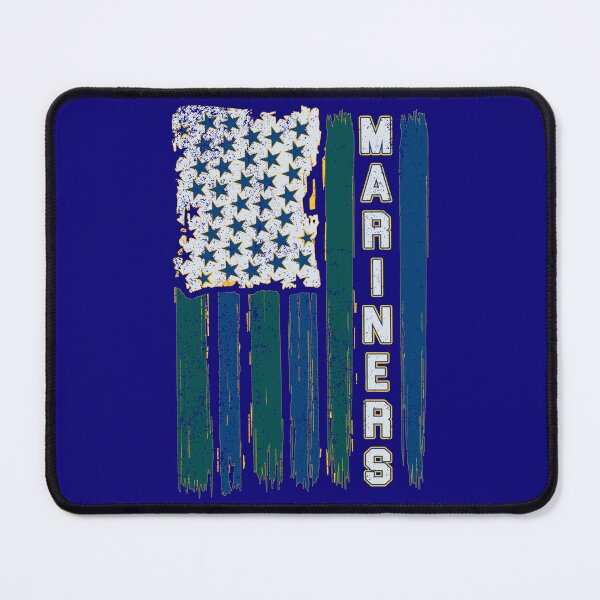 Item preview, Vintage Mariners US Flag Gift Sports Fan Team Spirit designed and sold by RockTheFeal.