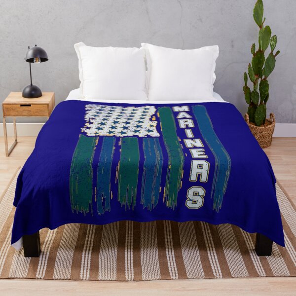 Item preview, Vintage Mariners US Flag Gift Sports Fan Team Spirit designed and sold by RockTheFeal.